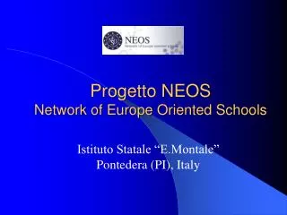 progetto neos network of europe oriented schools