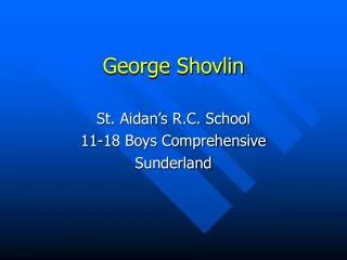 George Shovlin
