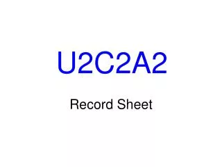 U2C2A2
