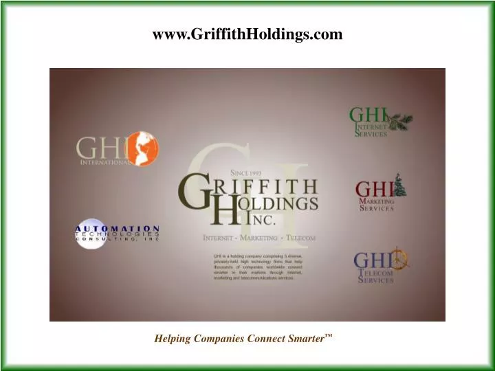 www griffithholdings com