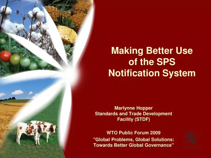making better use of the sps notification system