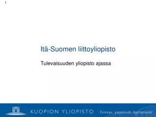 it suomen liittoyliopisto