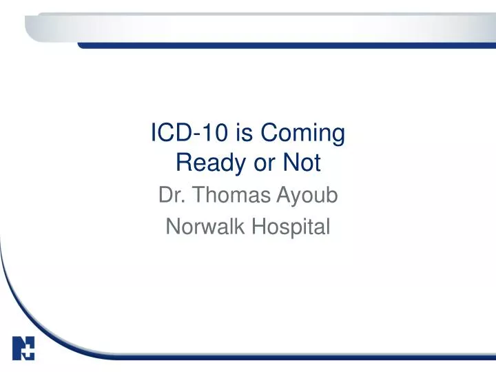 icd 10 is coming ready or not