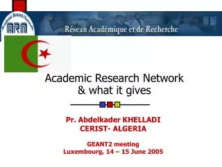 Academic Research Network &amp; what it gives