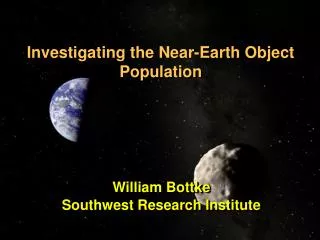 Investigating the Near-Earth Object Population