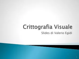 crittografia visuale