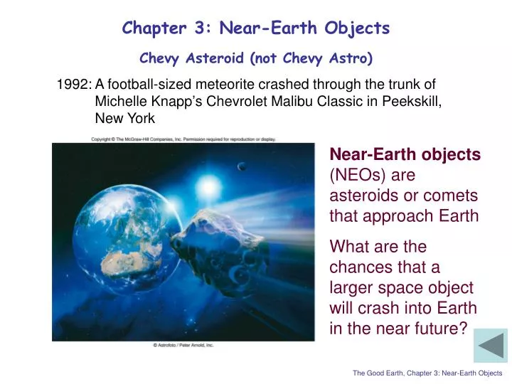chapter 3 near earth objects