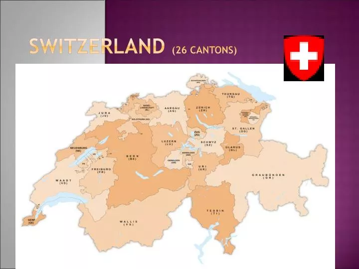 switzerland 26 cantons