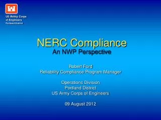 NERC Compliance An NWP Perspective
