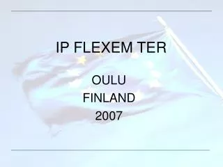 IP FLEXEM TER