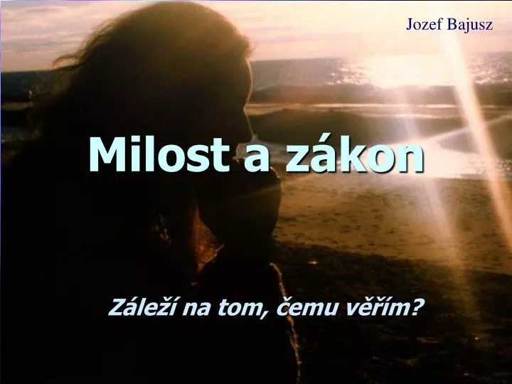 milost a z kon