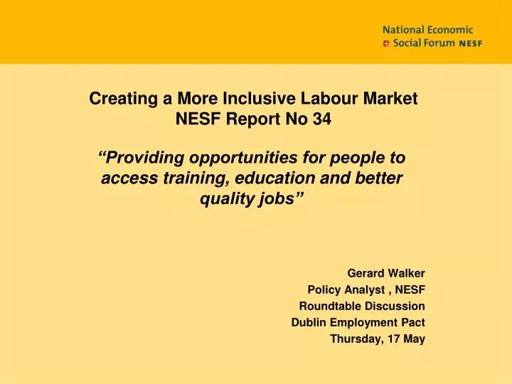 creating a more inclusive labour market nesf report no 34