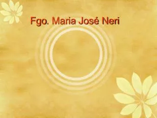 fgo maria jos neri