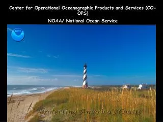 Center for Operational Oceanographic Products and Services (CO-OPS) NOAA/ National Ocean Service