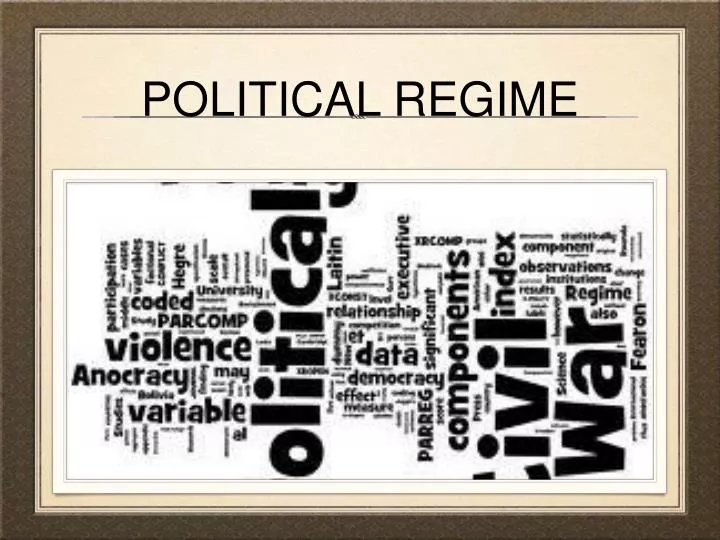 political regime