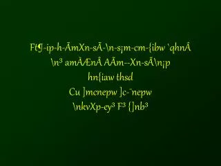 ft ip h mxn s n s m cm ibw qhn n am n a m xn s n p hn iaw thsd cu mcnepw c nepw nkvxp ey f nb