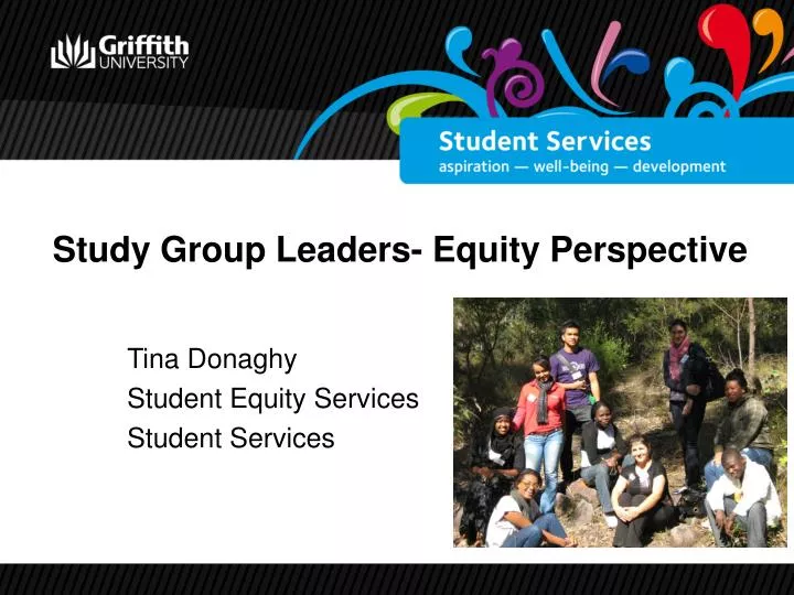 study group leaders equity perspective
