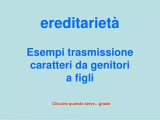 ereditariet
