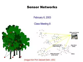 Sensor Networks