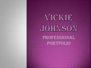 Vickie Johnson