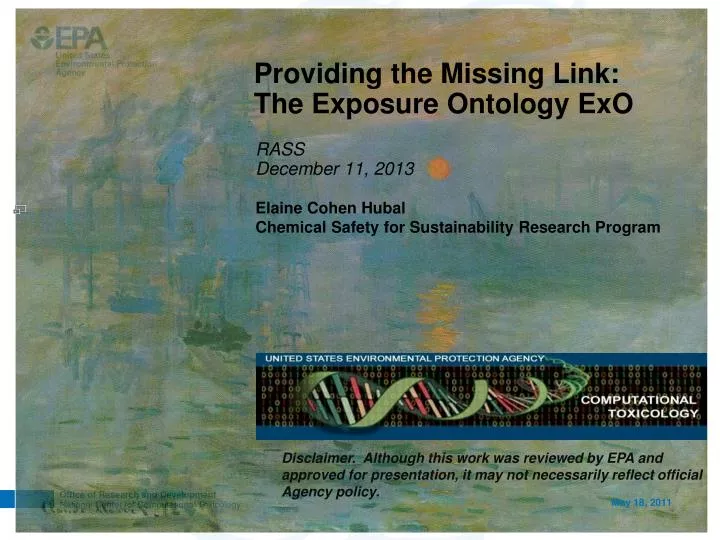 providing the missing link the exposure ontology exo