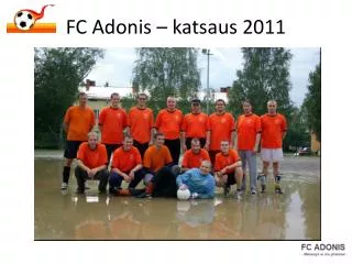 fc adonis katsaus 2011