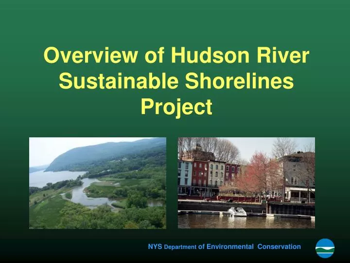 overview of hudson river sustainable shorelines project