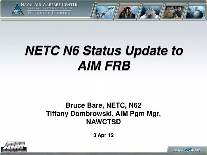 netc n6 status update to aim frb