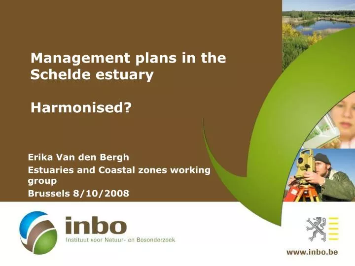 management plans in the schelde estuary harmonised