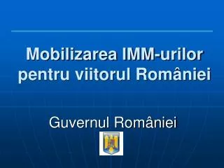 guvernul rom niei