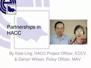 Partnerships in HACC