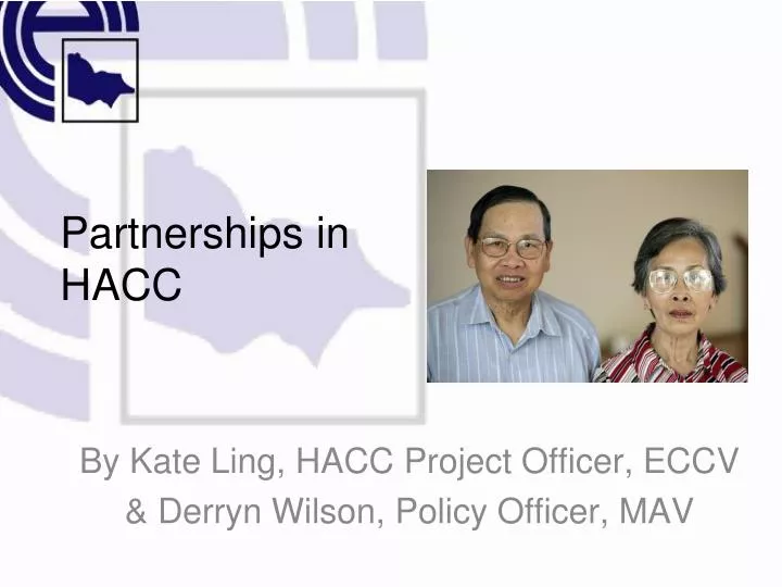 partnerships in hacc