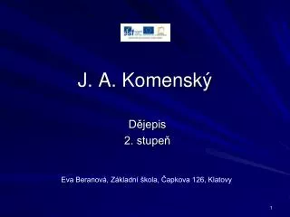 j a komensk