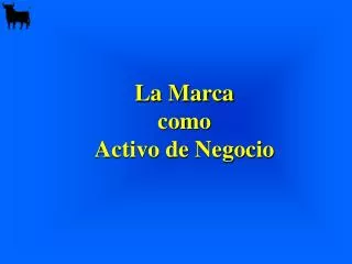 la marca como activo de negocio