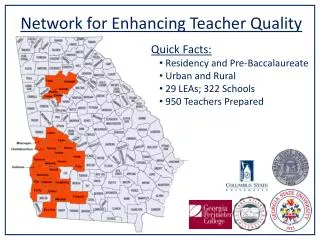 Network for Enhancing Teacher Quality