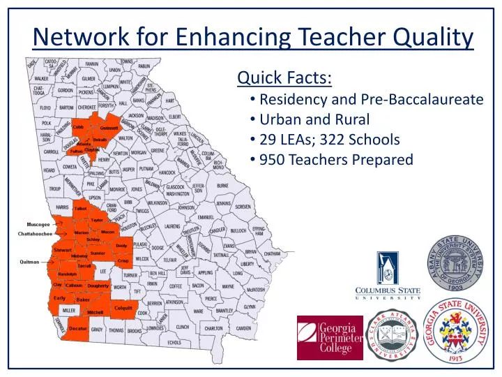 network for enhancing teacher quality