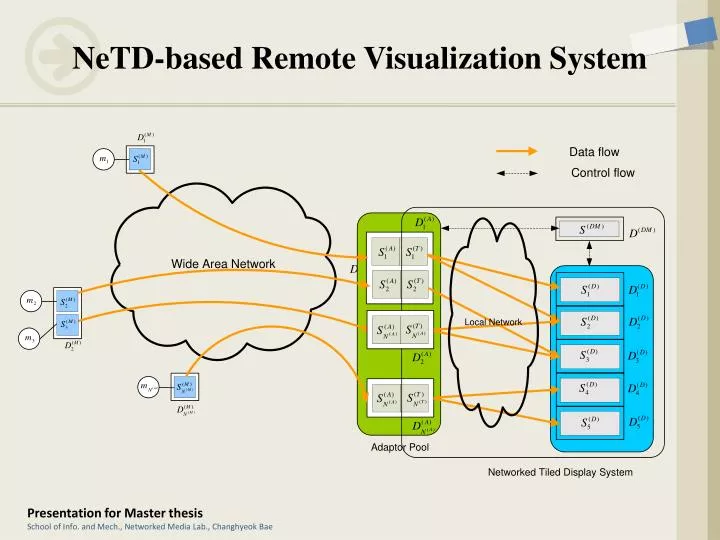 netd based remote visualization system