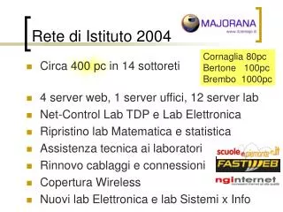 rete di istituto 2004