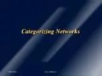 Categorizing Networks - slide 1