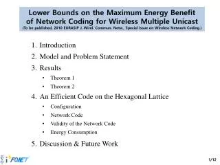 Lower Bounds on the Maximum Energy Benefit of Network Coding for Wireless Multiple Unicast