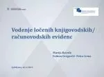 1. Vsebina - slide 1