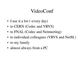 VideoConf