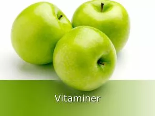 vitaminer