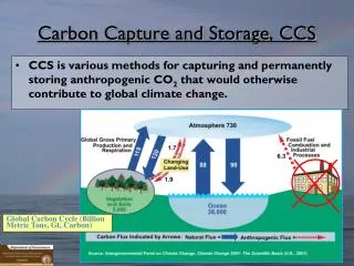 Carbon Capture and Storage, CCS