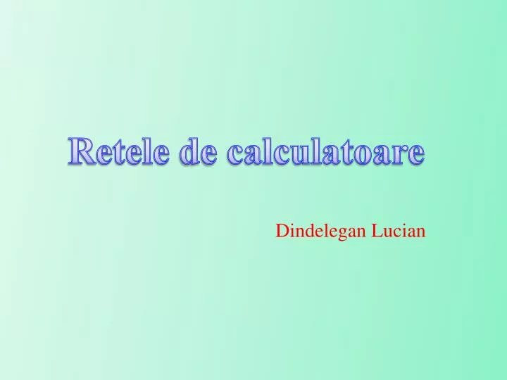 dindelegan lucian