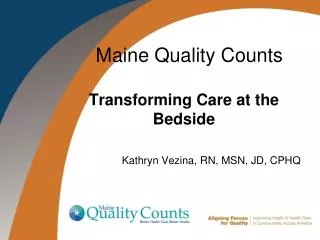 Maine Quality Counts