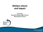 Welfare reform and impact
