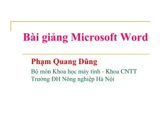 b i gi ng microsoft word