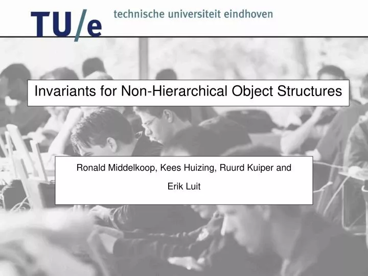 invariants for non hierarchical object structures