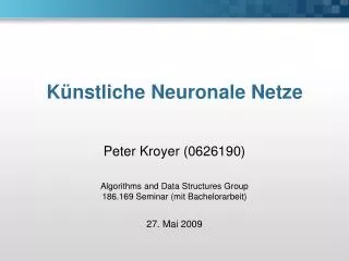 k nstliche neuronale netze